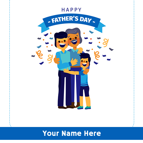 Happy Fathers Day Cartoon Images With Name