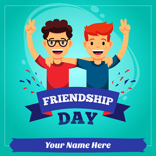 Write name on friendship day 2025 pics in advance