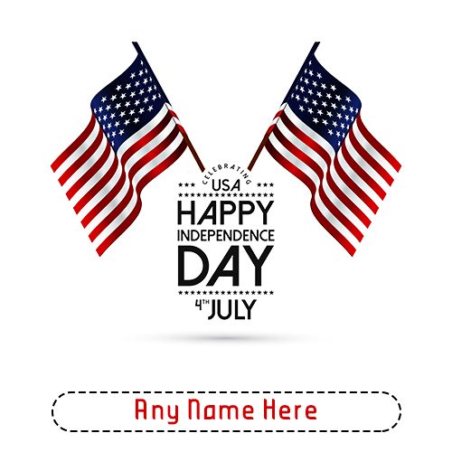 Write name on 4th of July Holiday weekend 2025 images