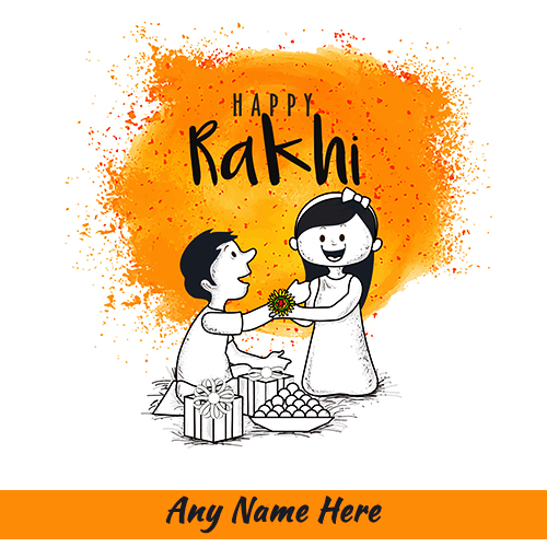 Happy Rakhi 2023 Wishes Images With Name Happy Rakhi 2023 Wishes Images With Name