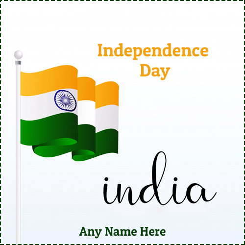 15 August Independence Day 2025 Images With Name