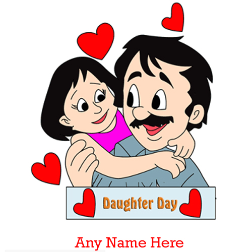 22 September 2025 World Daughters Day Photo With Name