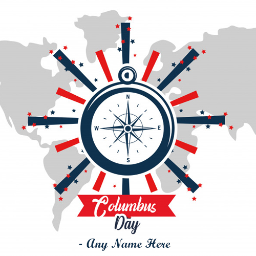 Columbus Day 2025 Images With Name