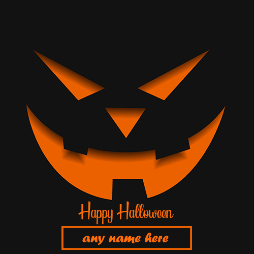 Wish You Happy and Scary Halloween Wishes with Name