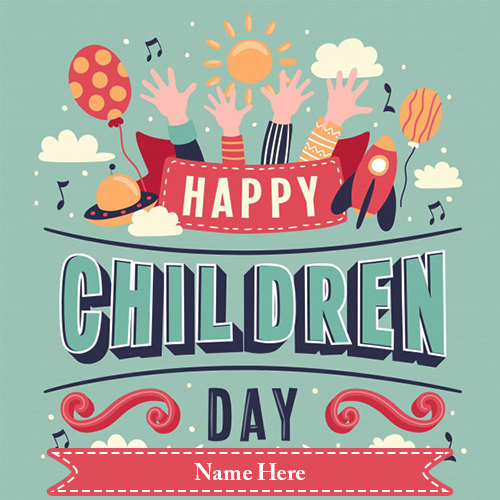 14 November 2025 Childrens Day Images With Name