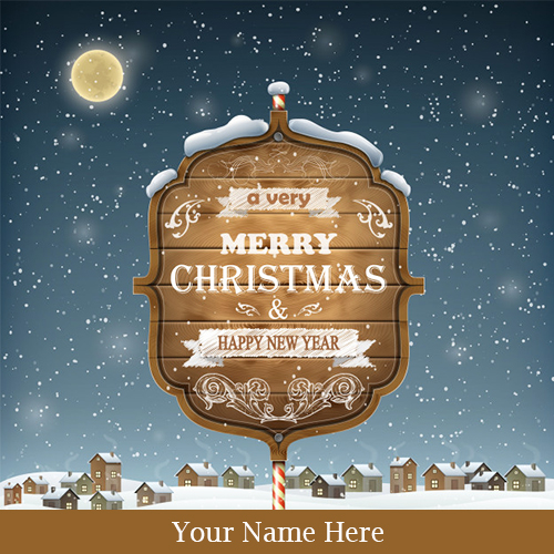 Merry Christmas Day Wishes with Name