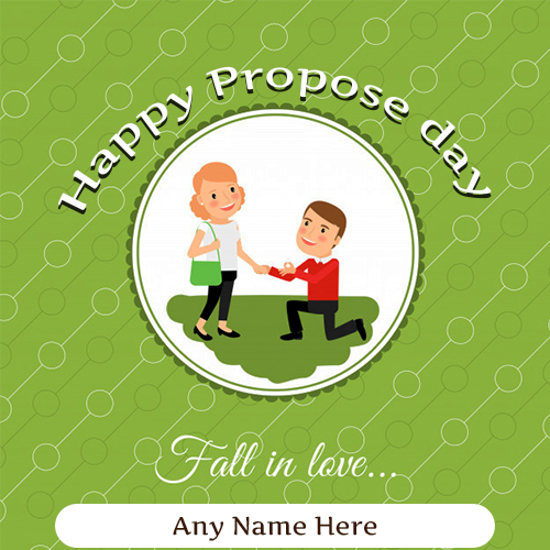 Write Name On Valentine Week List Propose Day 2025