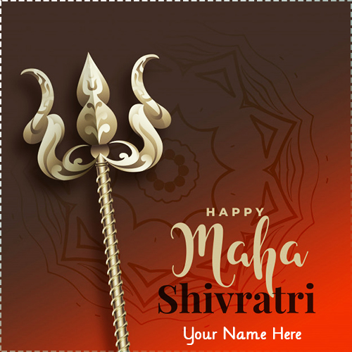 Good Morning Shivratri 2025 Images With Name