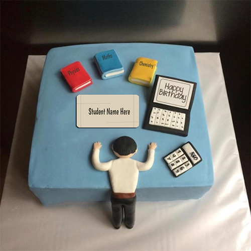 Birthday Cake For Student With Name