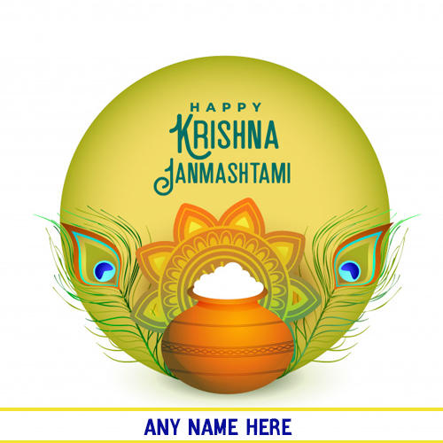 wish you happy krishna janmashtami 2025 with name