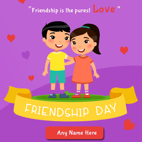 Friendship Day 2023 Special Whatsapp Dp With Name