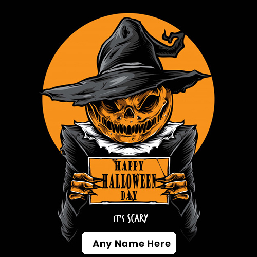 Halloween Day 2025 Images With Name