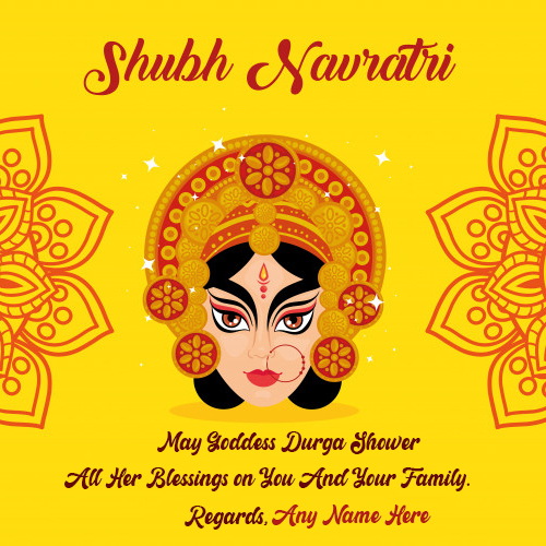 Happy Shubh Navratri 2023 Quotes With Name Happy Shubh Navratri 2023 Quotes With Name