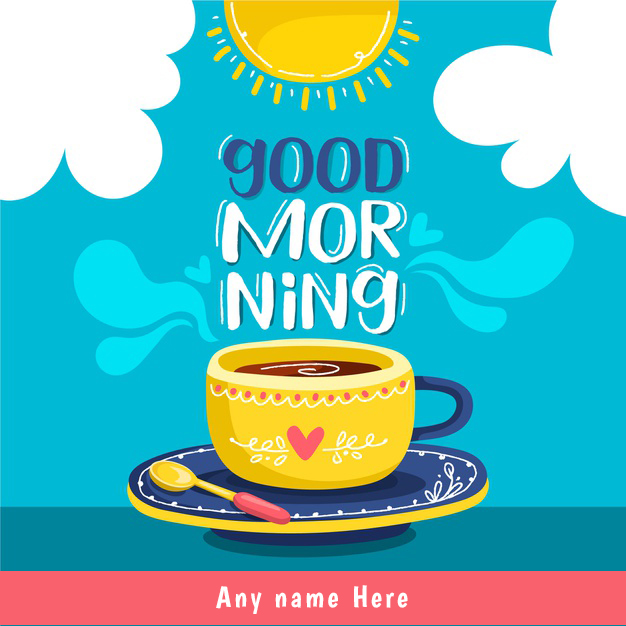 Good Morning Love Images For Girlfriend With Name