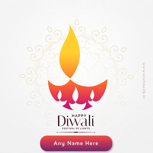 Create Happy Diwali Wishes 2025 With Your Own Name