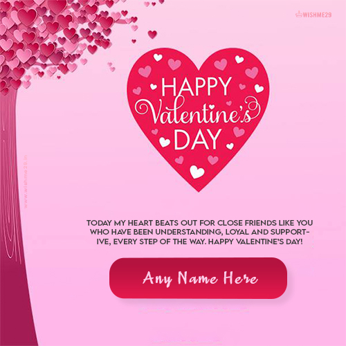 Happy Valentines Day 2025 Card Images With Name