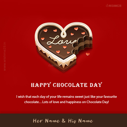 Chocolate Day 9 Feb 2025 Images With Name And Pics Edit