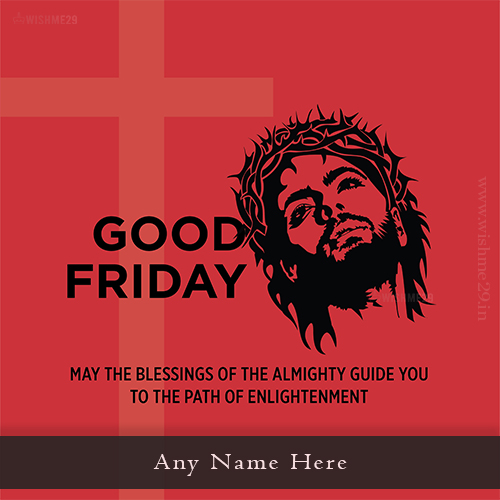 Good Friday 2025 Dp With Name Download