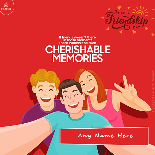 Write Name On Friendship Day 2025 Card Messages