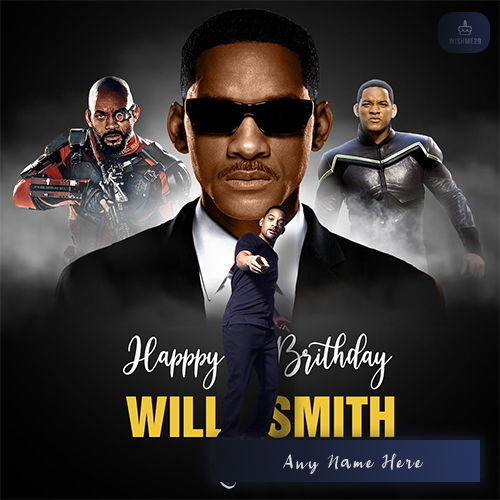 Will Smith Birthday Wishes Photo With Name Edit