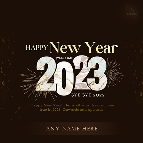 Bye Bye 2022 Welcome 2025 Quotes Images With Name