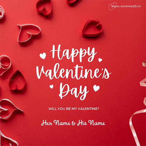 Happy Valentines Day 2025 Pictures Edit Name Download
