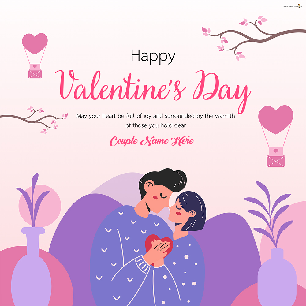 Love Valentine Day Images 2025 Card With Name