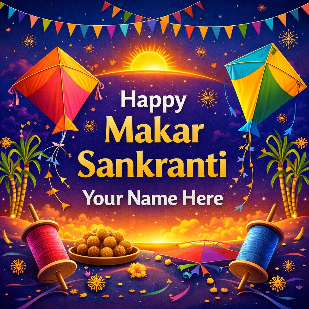 Makar Sankranti 2026 Wishes In English With Name