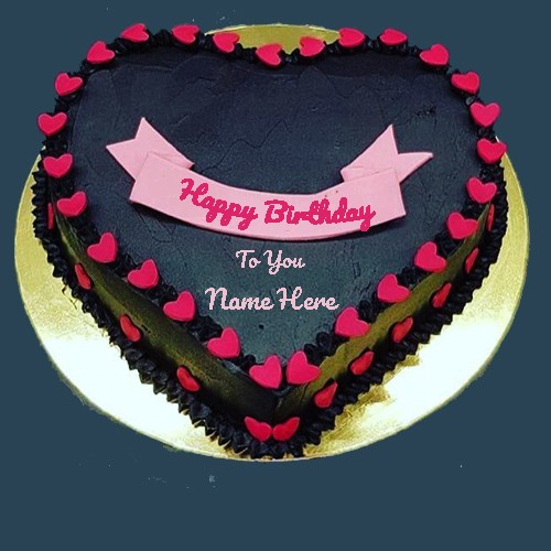 Love Birthday Cake With Name