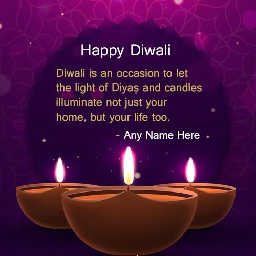 Happy Diwali Quotes Images 2024 With Name