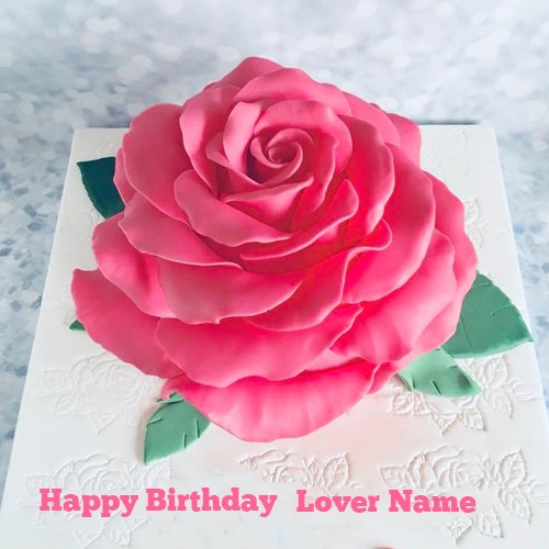 Birthday Rose Cake Images With Name