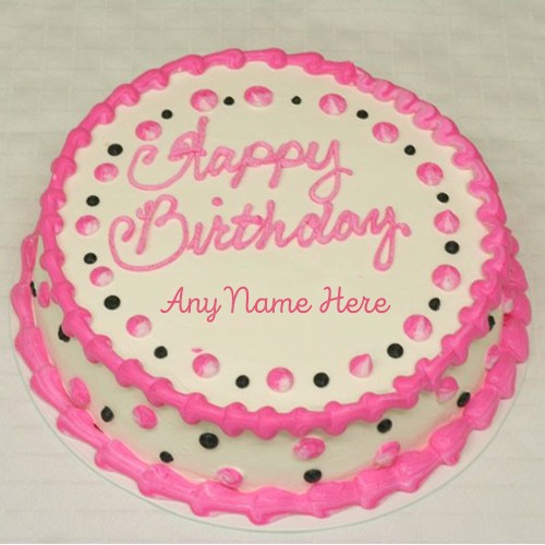 Happy Birthday Patty Cake With Your Name Edit