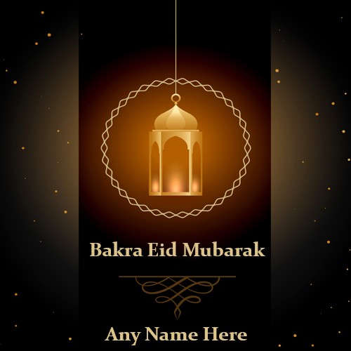 Bakra Eid 2024 Mubarak Whatsapp Dp With Name