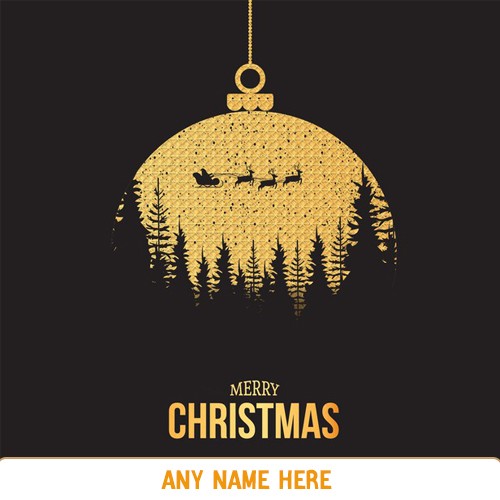 Write Name On Christmas Holiday Images 2025