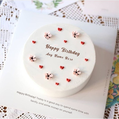 Download Birthday Cake With Name Writing Option