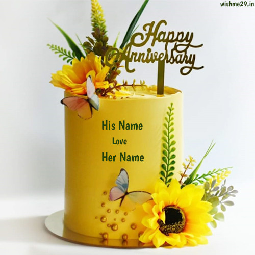 Happy Marriage Anniversary Edit Name Image
