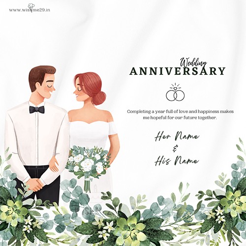 Anniversary Card Creator With Custom Name Download