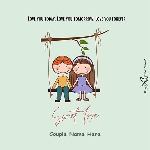 Love Couple Images WhatsApp Dp Write Name