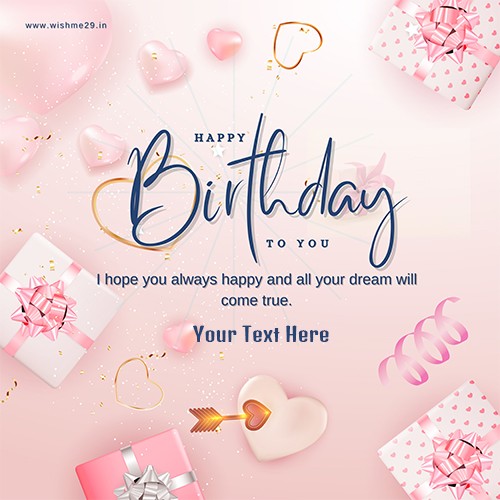 Write Your Name On Happy Birthday My Love Images Download