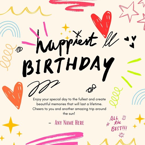 Free Birthday Cards Download With Name