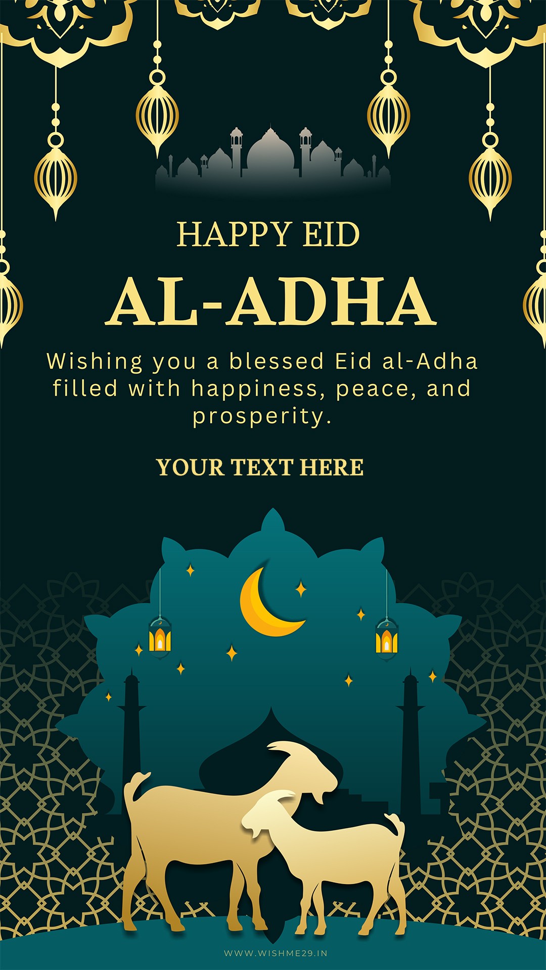 Create Personalized Bakra Eid Mubarak 2025 Status Images With Your Name Online