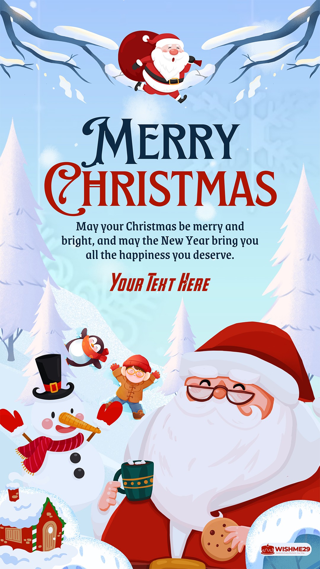 Create Merry Christmas 2025 Card With Name And Picture