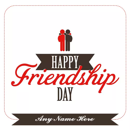 Friendship Day Images With Friend Name