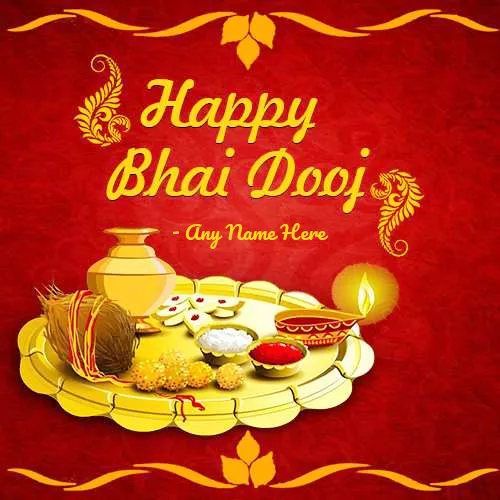 29 October 2019 Bhai Dooj Picture With Name