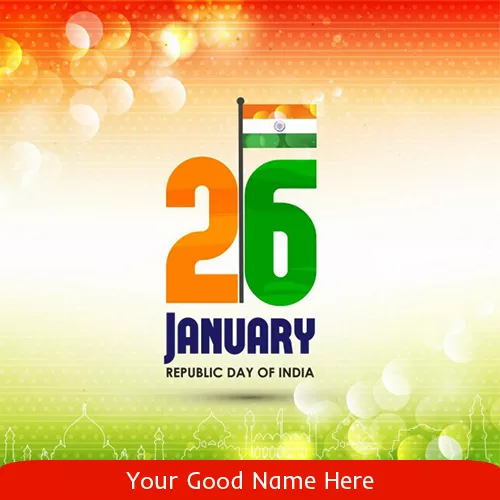 26 January 2020 Republic Day Images With Name