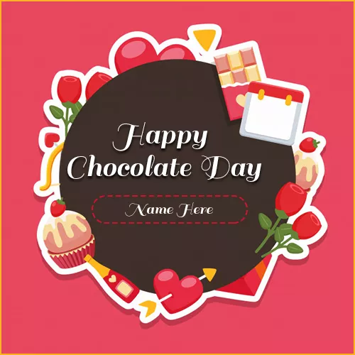 Write Name On Valentine Week List Chocolate Day 2020