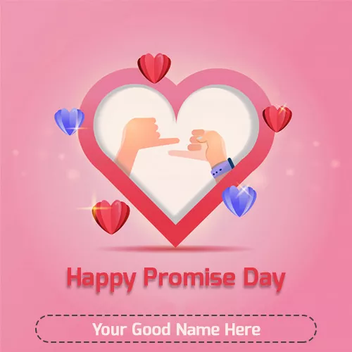 Happy Promise Day 2020 Images Write Name