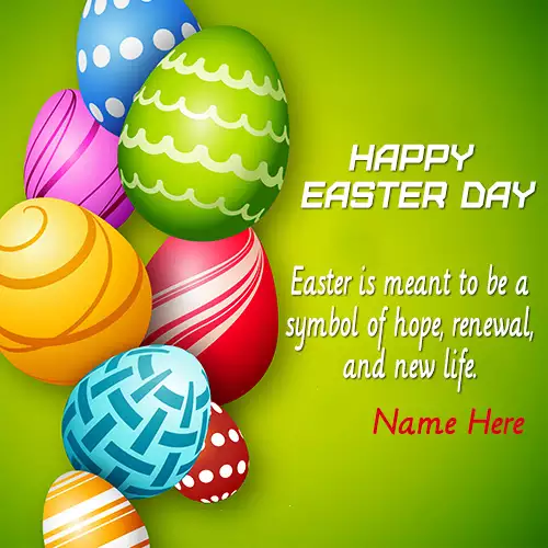 colorful easter egg pictures with name