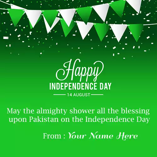 14 august independence day with name