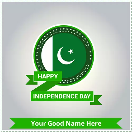Pakistan Independence Day 2025 Photo With Name
